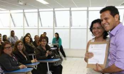 Qualifica Mau entrega certificados Foto: Andr Henriques/DGABC
