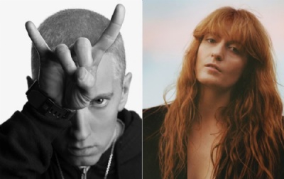 Lollapalooza anuncia horrios e palcos dos shows; veja programao O rapper Eminem e a cantora Florence Welch, da banda Florence + The Machine, so atraes principais do Lollapalooza 2016 (Foto: Divulgao/Site Oficial)