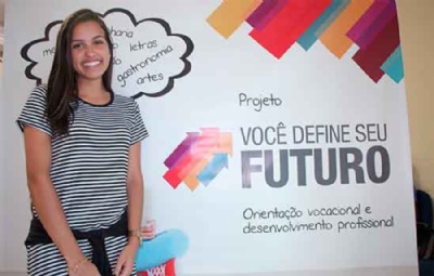 Comea em Mau o Programa Voc define seu futuro Crdito: Gil Sobrinho