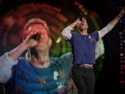 Coldplay: Show em SP tem pedido de casamento e coro de 45 mil fs Coldplay em So Paulo (Foto: Fabio Tito/G1)