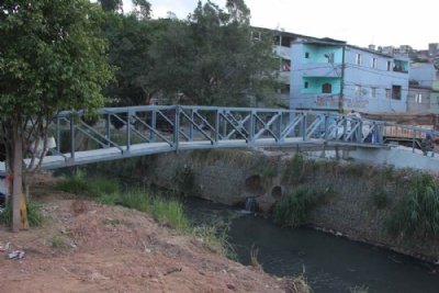 Prefeitura entrega nova ponte do Jardim Cerqueira Leite Crdito: Gil Sobrinho