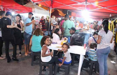Feira Gastronmica do Jardim Maring em Mau  renovada Crdito: Gil Sobrinho/PMM