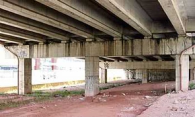 Ces so removidos de rea embaixo do viaduto Foto: Nario Barbosa/DGABC
