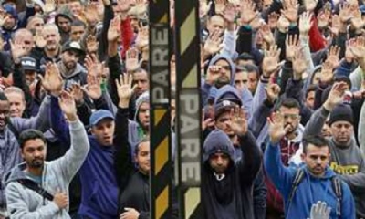 Por reajuste, operrios iniciam greve na Pirelli Foto: Claudinei Plaza/DGABC