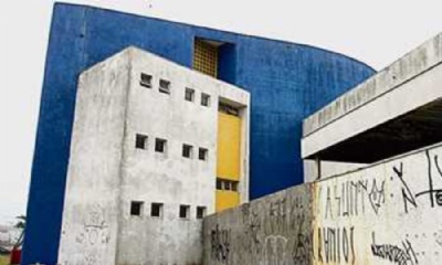Revitalizao do teatro de Mau segue com obras em ritmo lento Foto: Nario Barbosa/DGABC 