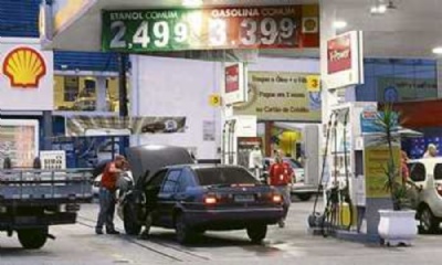 Reduo da gasolina no deve ultrapassar R$ 0,03 Foto: Celso Luiz/DGABC 