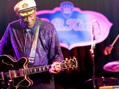 Chuck Berry comemora 90 anos e anuncia 1 lbum desde 1979 O msico Chuck Berry (Foto: Divulgao)