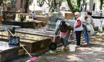  Cemitrios do Grande ABC se preparam para receber visitantes no Dia de Finados Foto: Ricardo Trida/DGABC