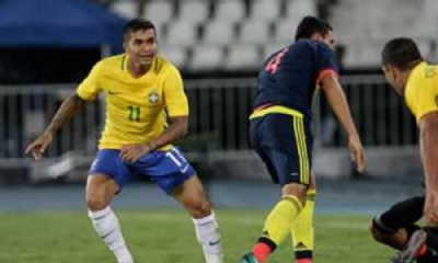  Com pblico pequeno no Rio, Brasil bate Colmbia no jogo em tributo  Chapecoense Foto de divulgao 