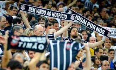  Com promessas e torcida ''criativa'', Corinthians joga  tarde com Red Bull Brasil Foto: Agncia Corinthians/Divulgao 
