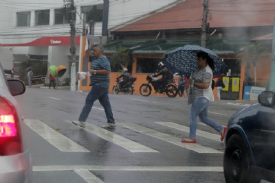 Domingo de Pscoa ser chuvoso no ABCD Previso de chuva em todo feriado  apenas para o domingo. Foto: Andra Iseki