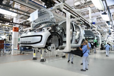  Volkswagen coloca 3,6 mil funcionrios da fbrica de Taubat em frias coletivas Produo ser suspensa durante frias coletivas em Taubat (Foto: Divulgao) 