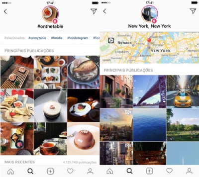 Instagram inclui Stories na busca por hashtag e localizao Instagram inclui Stories na busca por hashtag e localizao. (Foto: Divulgao/Instagram) 