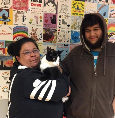 Gato reencontra dona aps mais de 10 anos no Canad Gato reencontra dona aps mais de 10 anos no Canad (Foto: Winnipeg Human Society/Facebook) 
