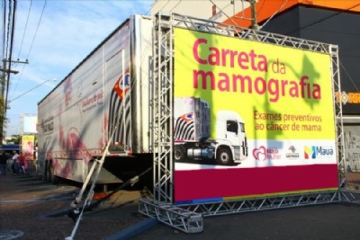 Carreta da Mamografia fez 4.312 exames na regio Foto: Informa ABC 