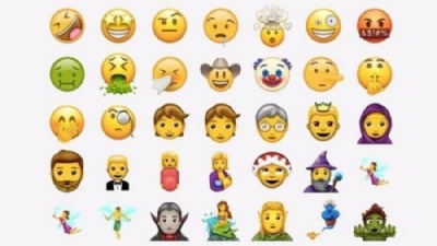 Sereia, zumbi e mulher amamentando e outros 53 novos emojis que voc poder usar em breve Novo pacote de emojis contm 56 figuras (Foto: Reproduao/Emojipedia) 