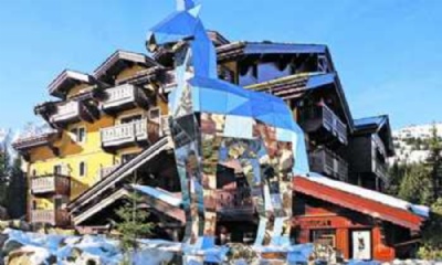 Courchevel:diamante dos Alpes franceses Foto de divulgao