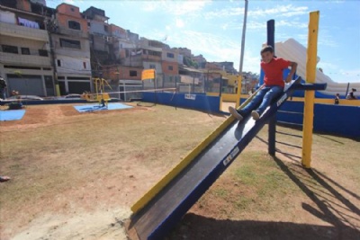 Pintou Limpeza recupera mais de 30 bairros em Mau  Programa tambm faz a revitalizao de espaos e equipamentos pblicos. Foto: Caio Arruda