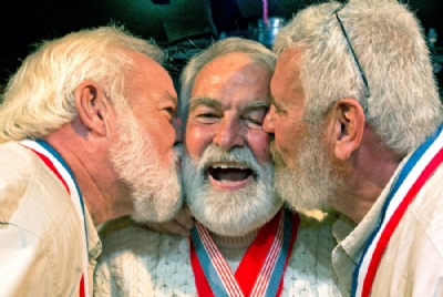 Flrida faz concurso de ssias do escritor Ernest Hemingway Foto: Andy Newman/Florida Keys News Bureau via AP