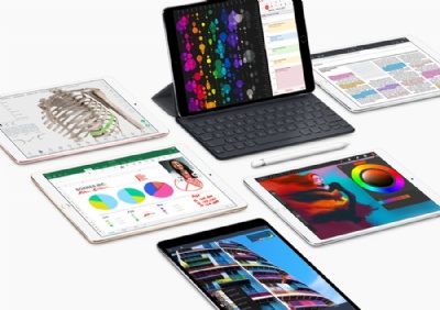  Apple, Huawei e Amazon aumentam vendas no lento mercado de tablets Nova verso do iPad Pro, lanada pela Apple em 2017. (Foto: Divulgao/Apple) 