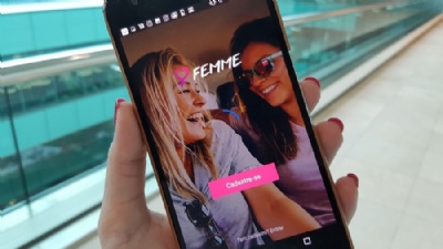Femme: Criadores do Tinder lanam app para mulheres em busca de relacionamento srio Femme, aplicativo para unir mulheres,  da mesma empresa do Tinder (Foto: Divulgao) 
