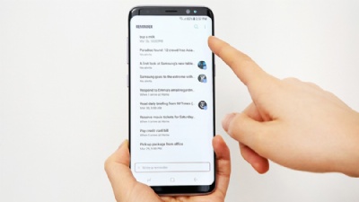 Samsung libera para o Brasil recursos de voz da assistente pessoal Bixby Bixby reconhece comandos de voz do usurios e pode anotar recados... (Foto: Divulgao/Samsung) 