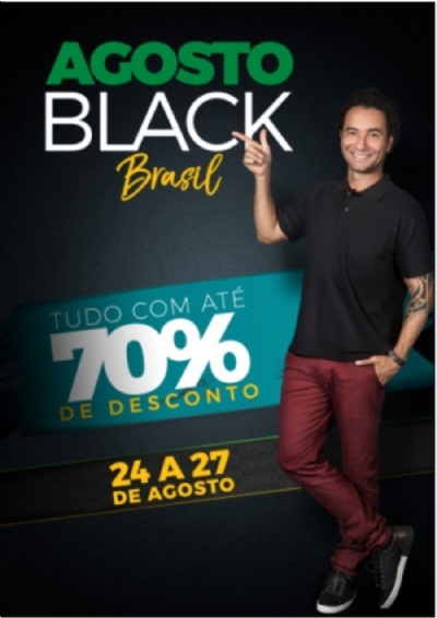 Shopping Praa da Moa e Atrium Shopping, na regio do ABCD, participam da Megaliquidao Agosto Black Brasil 