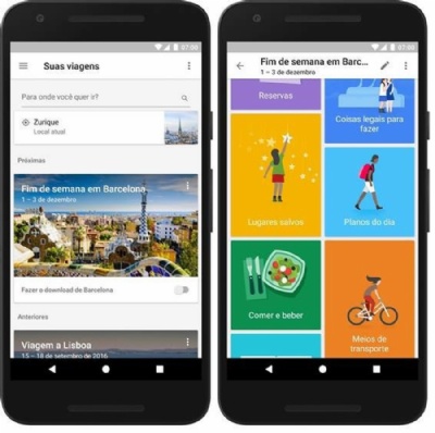 Google lana Trips, app que faz programao de viagens  Google lana Trips, app que faz programao de viagens. (Foto: Divulgao/Google) 