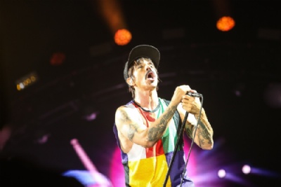  Red Hot Chili Peppers joga seguro e conquista fcil o Rock in Rio na ltima noite do festival Foto: Fbio Tito/G1