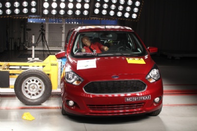 Ford Ka recebe zero estrela em teste de coliso Ford Ka recebe zero estrelas em proteo de adultos (Foto: Divulgao) 