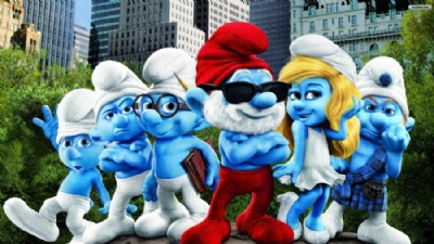 ''Natal dos Smurfs''  tema do Mau Plaza Shopping 