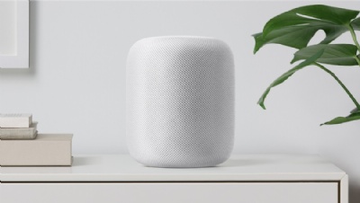  Apple adia venda de alto-falante inteligente para incio de 2018 HomePod, o alto-falante inteligente da Apple equipado com a assistente pessoal Siri. (Foto: Divulgao/Apple) 