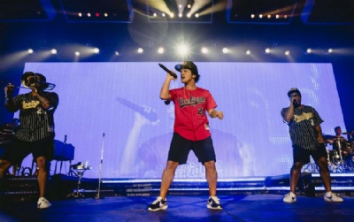  Bruno Mars leva a SP pista de dana que vai da ''sarrada'' ao romntico Bruno Mars canta em So Paulo (Foto: Florent Dechard/Divulgao) 