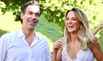 Ticiane Pinheiro publica vdeo de casamento com Csar Tralli: Emoo que no cabe em mim Foto: Divulgao/instagram 