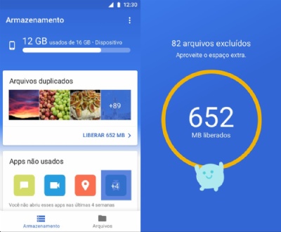  Google lana Files Go, app que libera espao interno de smartphones Files Go, aplicativo que gerencia armazenamento interno de smartphones. (Foto: Divulgao/Google) 