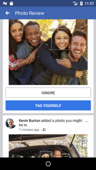  Facebook passa a avisar quando algum postar uma foto do usurio, mesmo se ele no estiver marcado Tecnologia de reconhecimento de rosto  a mesma utilizada para sugerir marcaes no Facebook (Foto: Divulgao) 