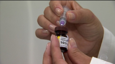  Vacinao contra febre amarela comea a ser aplicada em todo o estado de SP a partir de fevereiro   Trs casos de febre amarela so confirmados em SP (Foto: Reproduo TV Globo)