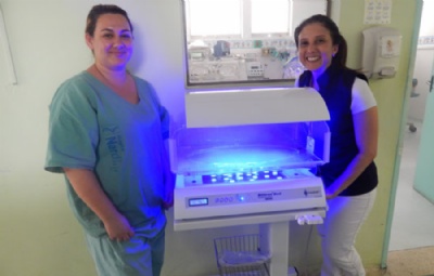 Hospital Nardini recebe novos equipamentos e melhora infraestrutura Funcionrias e bilitrons. Crdito: Divulgao/PMM