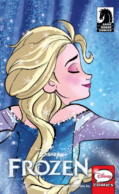 Animao ''Frozen'' ganhar verso em quadrinhos Elsa em quadrinhos baseados na animao 'Frozen', em imagem divulgada pela editora Dark Horse (Foto: Divulgao/Dark Horse) 