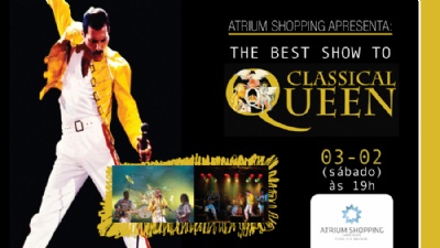 Atrium Shopping apresenta show cover da banda Queen 