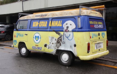 Bem-Estar Animal atende na Avenida Portugal Bem-Estar Animal servio itinerante da Prefeitura de Mau. Crdito: Divulgao-PMM
